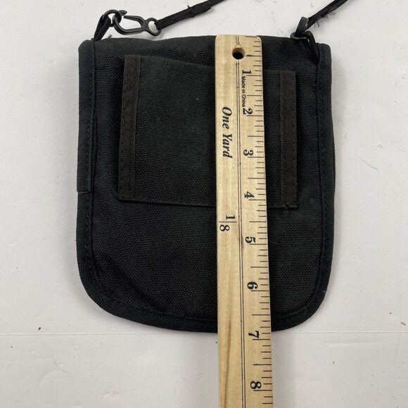 Eagle Creek Travel Wallet Passport Holder Neck Bag  ID Pouch Crossbody Black - Picture 4 of 12
